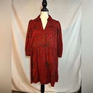 Desigual • Womens Dress • Exotic Animals • Tiered • Size Medium